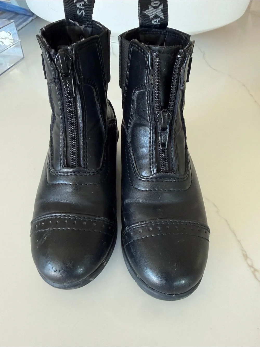 Saxony girls riding boots